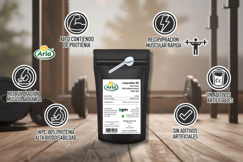 Proteína Whey WPC-80 - Fondo Gym